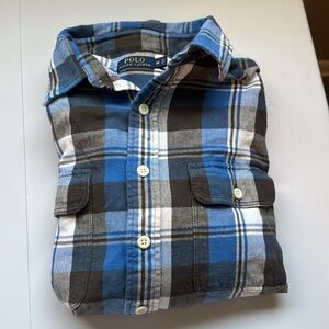 Ralph Lauren Blue Checkered Shirt